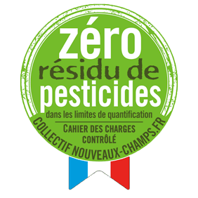 Label ZRP Zéro résidu de pesticide