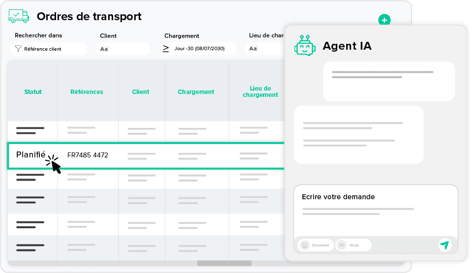 TMS-IROAD-IA Visuel écran TMS IROAD IA intelligence artificielle