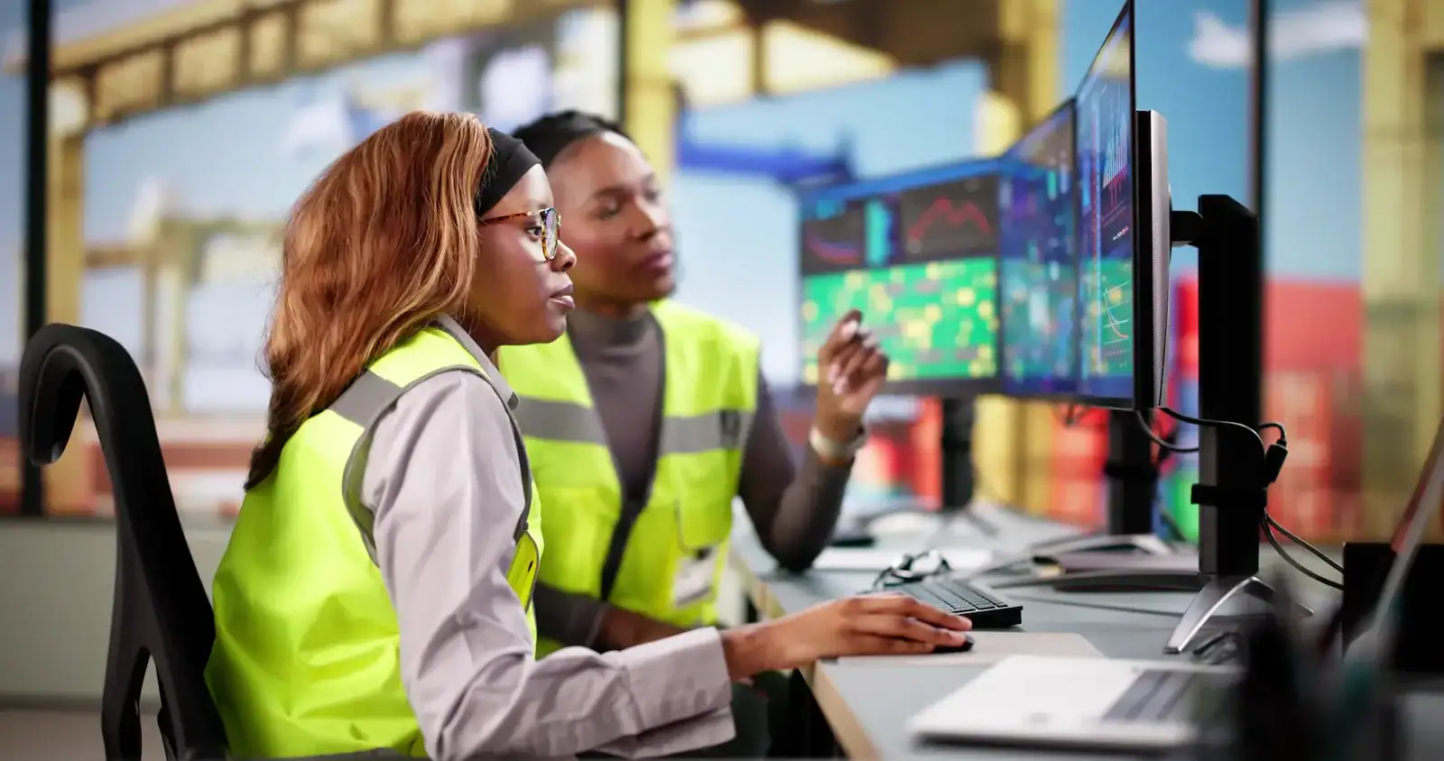 Conception logistique et opérateurs en centre de 3 Transitaires et commissionnaires de transport avec logiciel de gestion de fret